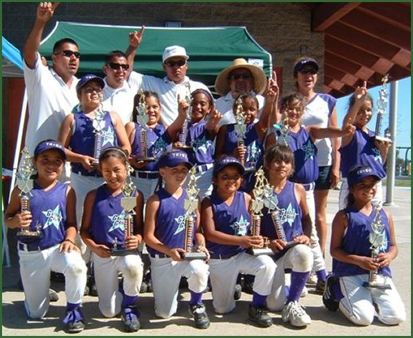 8U 1st Place Champions - Garden Grove